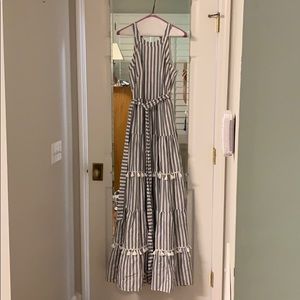 Eliza J Maxi Dress with tassel trim